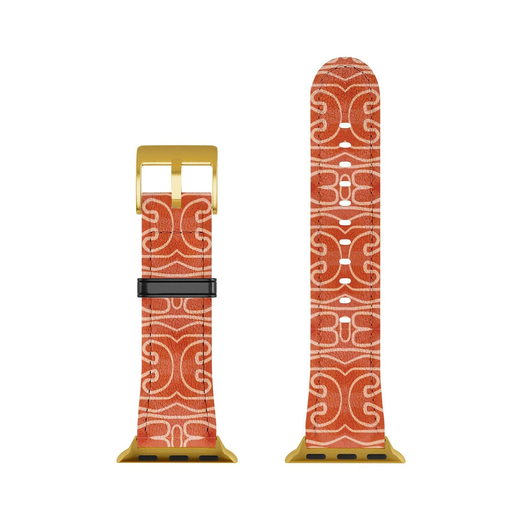 Mirimo Venexiana Burnt Orange Apple Watch Band