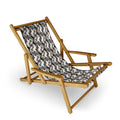 Avenie Celestial Cats Gold Sling Chair