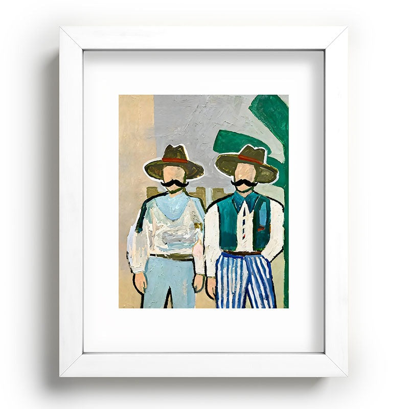 83 Oranges Side By Side Cowboy Edition Recessed Framing Rectangle