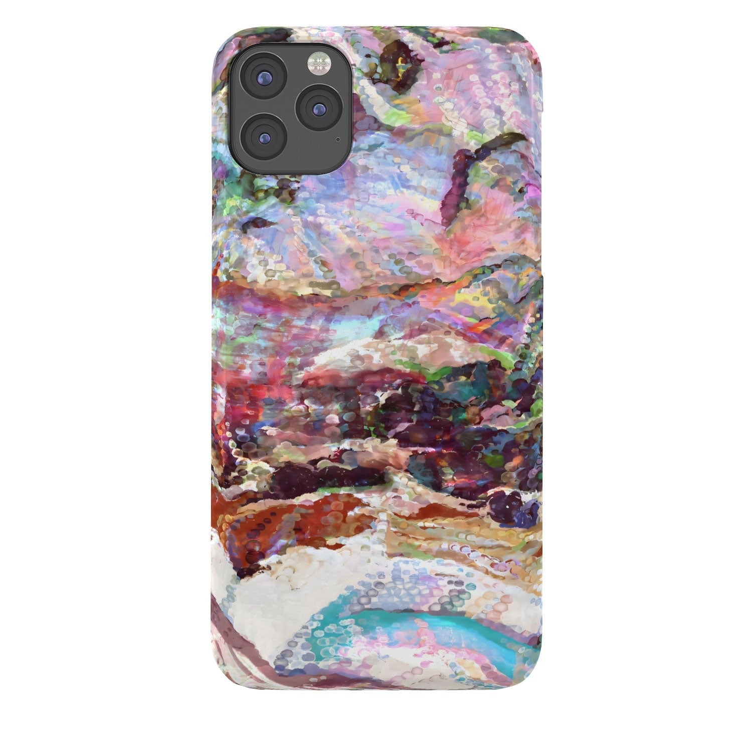 83 Oranges Sequin Haze Phone Case