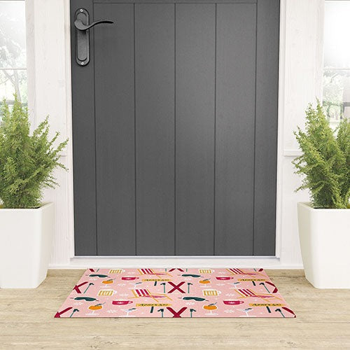 Design by Spark Apres Ski Holiday Welcome Mat