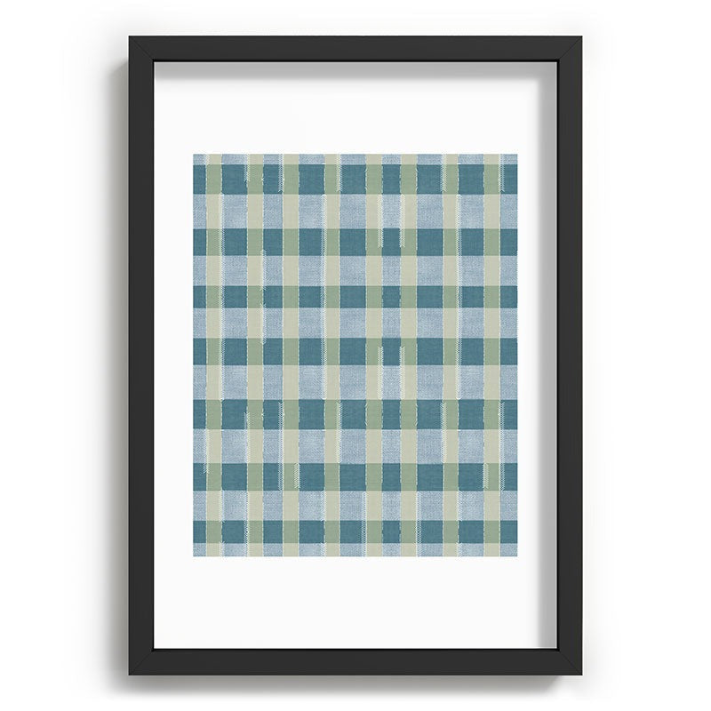 Marta Barragan Camarasa Country Style Checks Recessed Framing Rectangle