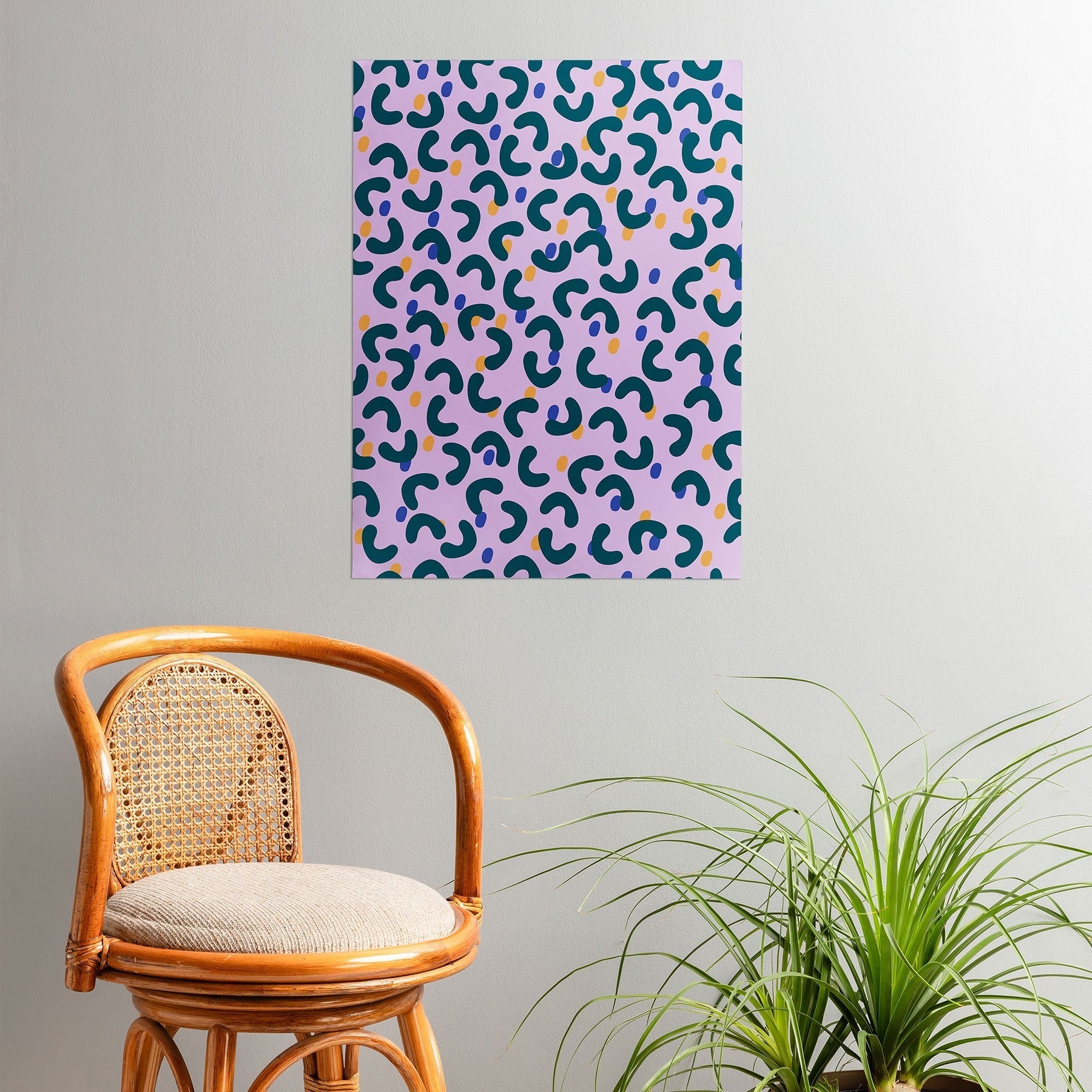 Camilla Foss Pebbles Mix Poster