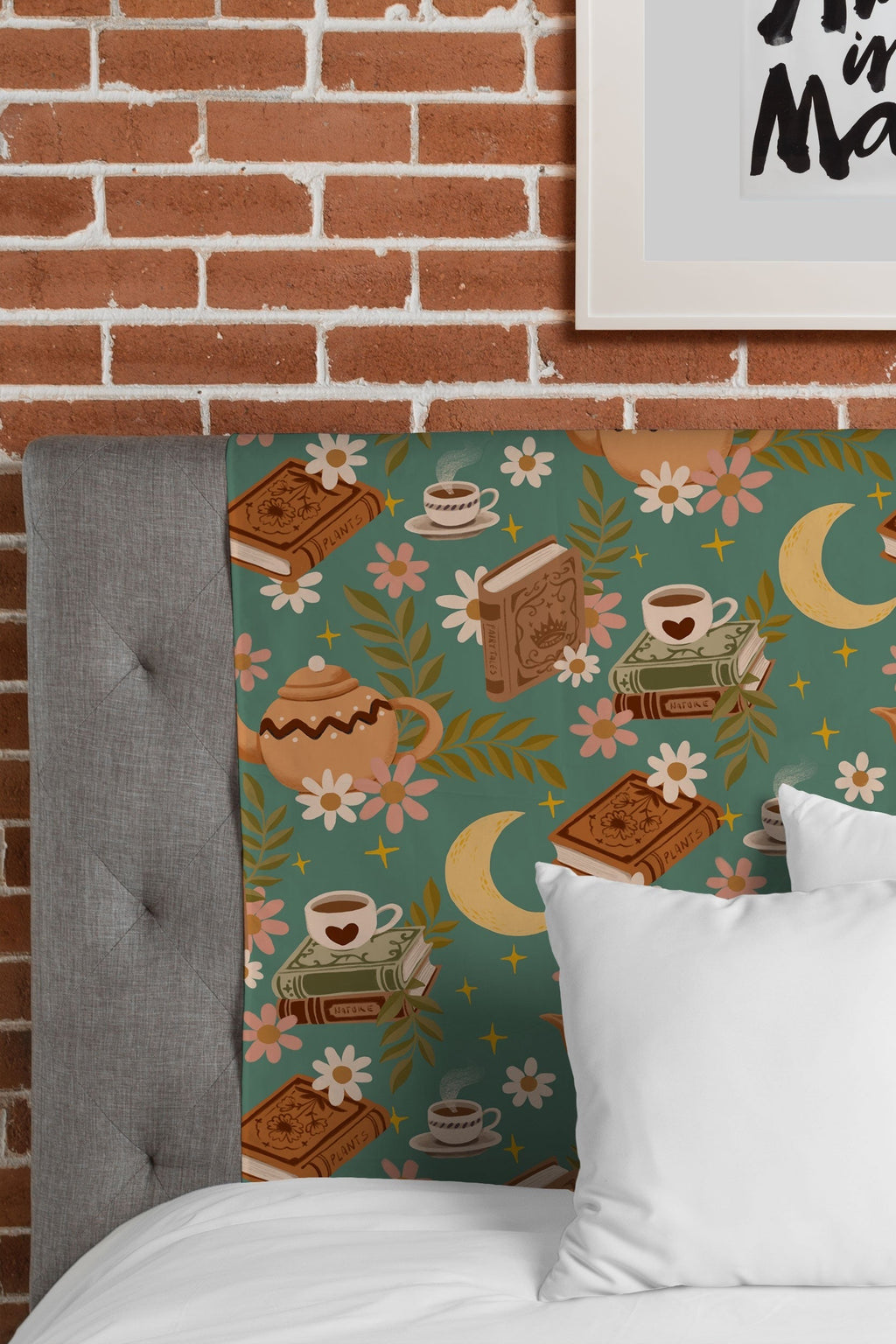 Avenie Moonlit Reading Nook I Tapestry