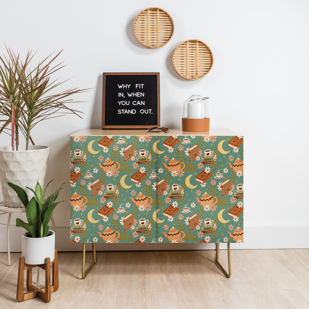 Avenie Moonlit Reading Nook I Credenza