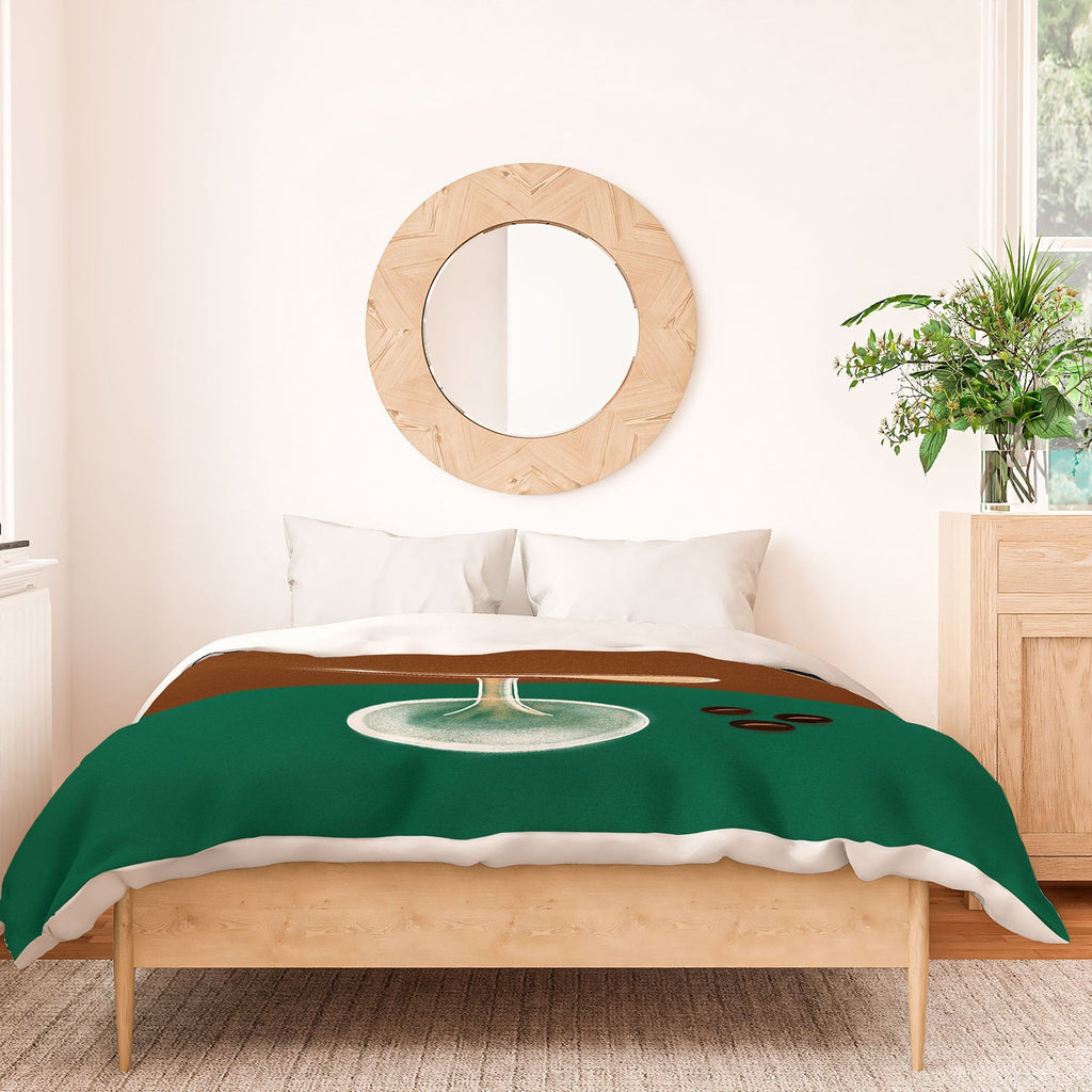 Design by Spark Expresso Martini Coffee Beans Duvet Cover