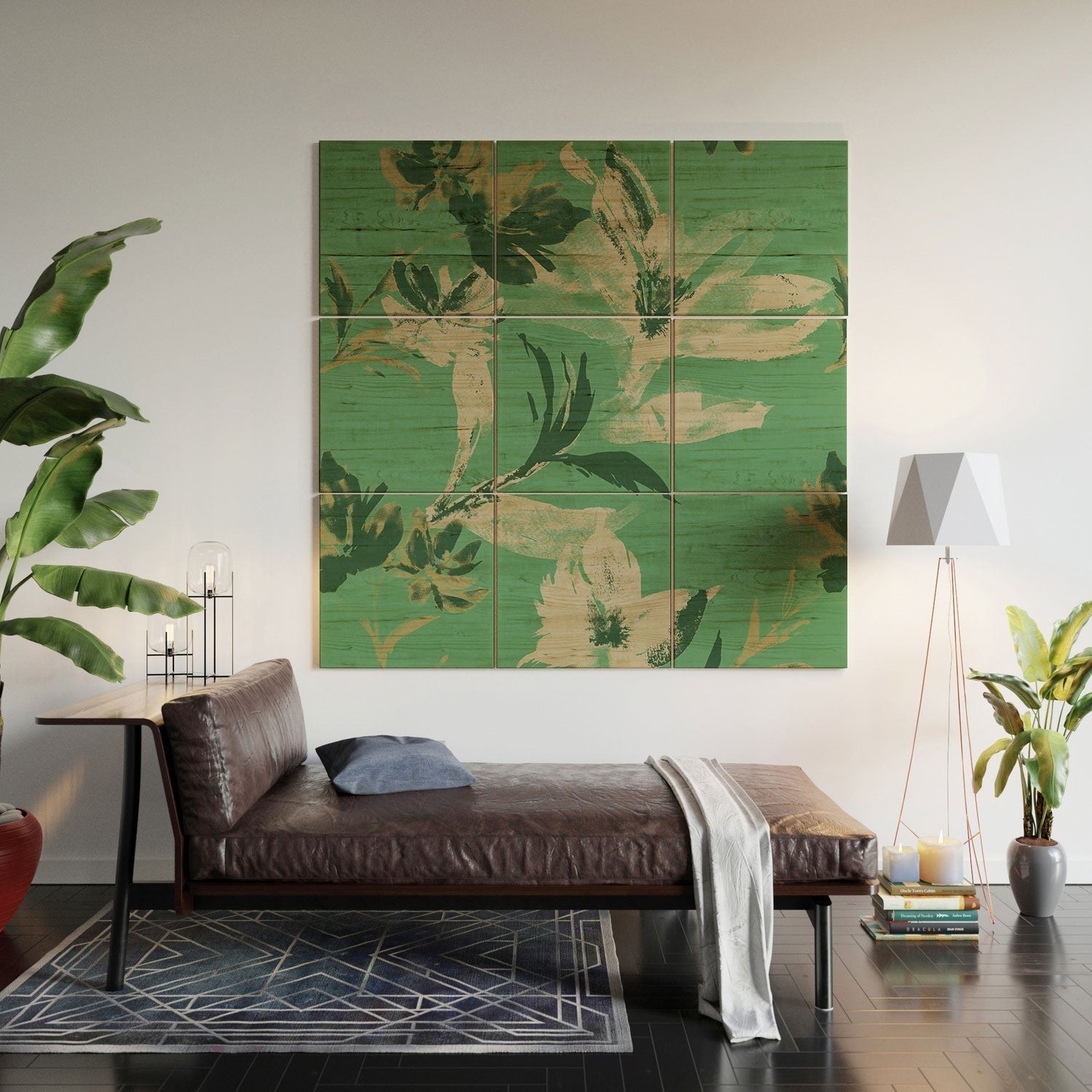 Gabriela Fuente Emma Green Wood Wall Mural