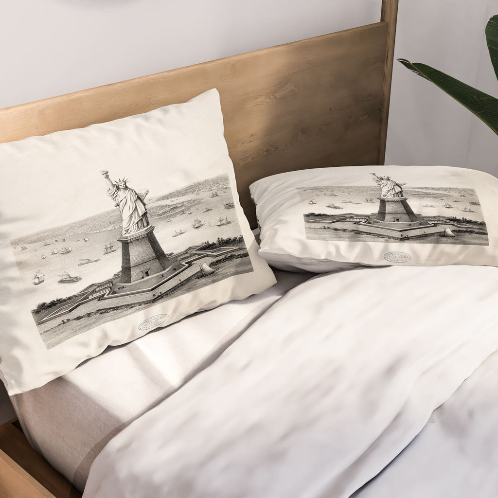 DENY Designs Vintage Lady Liberty Pillow Shams