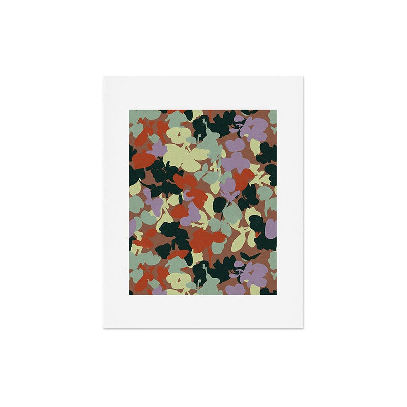 Marta Barragan Camarasa Retro Bloom Medley Art Print