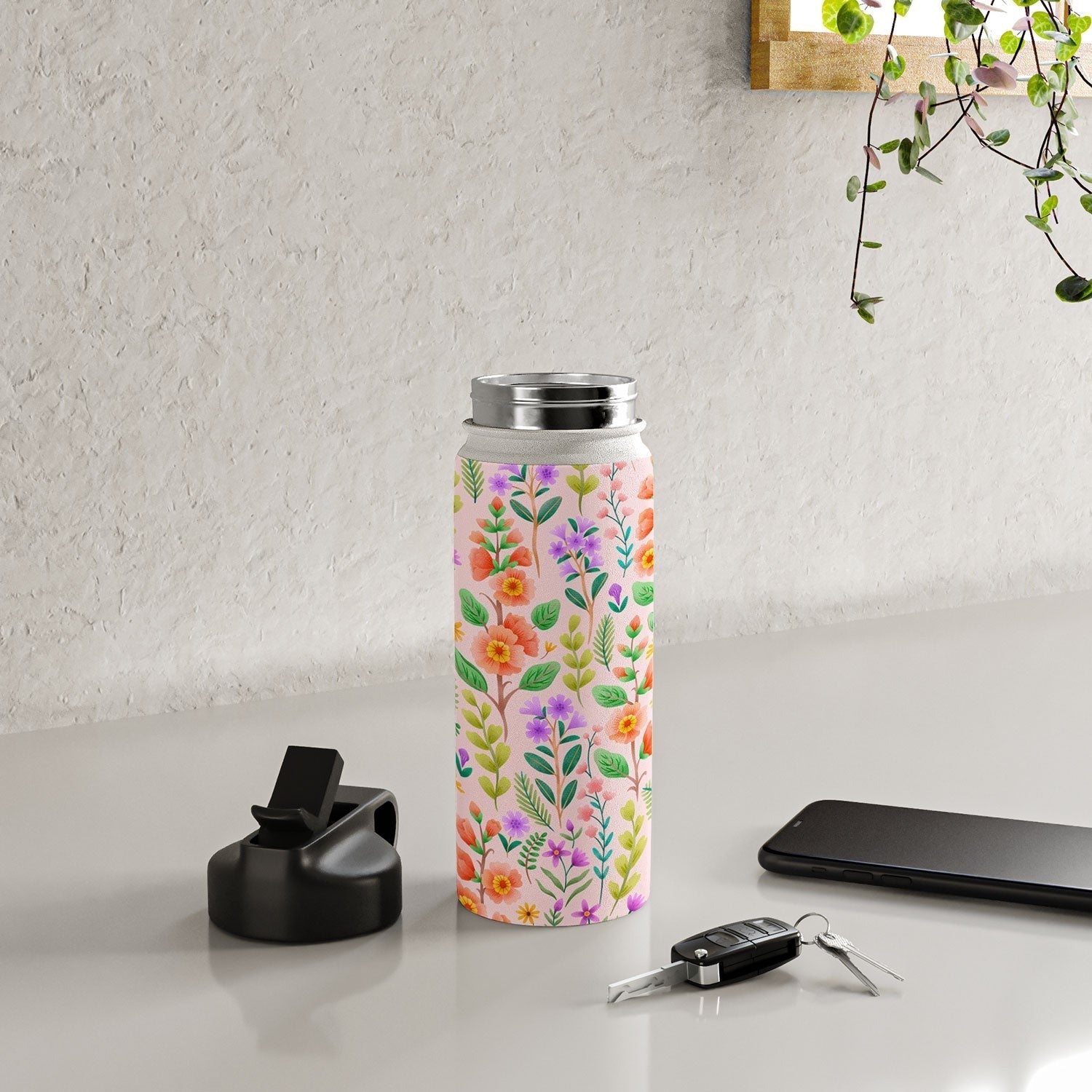 Pimlada Phuapradit Ditsy Spring Floral Water Bottle