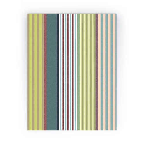 Marta Barragan Camarasa Colorful Stripe Delight Mini Art Print