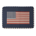 DENY Designs Gingham Flag Memory Foam Bath Mat