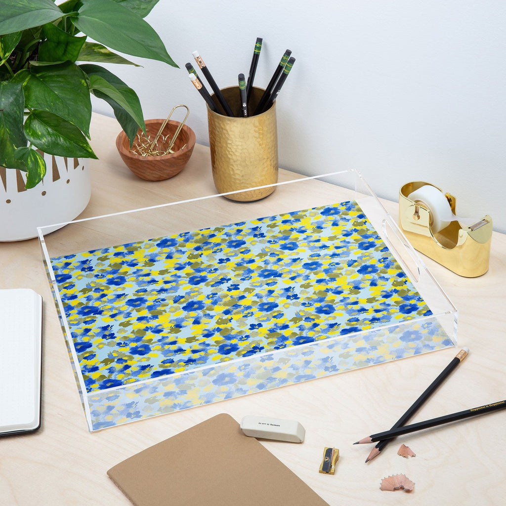 Gabriela Fuente Day Dreaming Watercolor Acrylic Tray