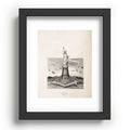DENY Designs Vintage Lady Liberty Recessed Framing Rectangle