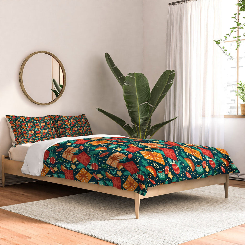 Valeria Frustaci Christmas pattern Comforter