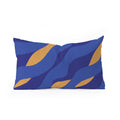 Camilla Foss Pebbles in Stream Oblong Throw Pillow