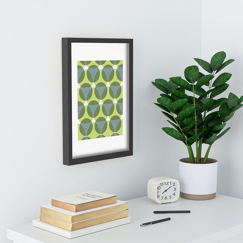 Marta Barragan Camarasa Stylish Retro Circle Recessed Framing Rectangle