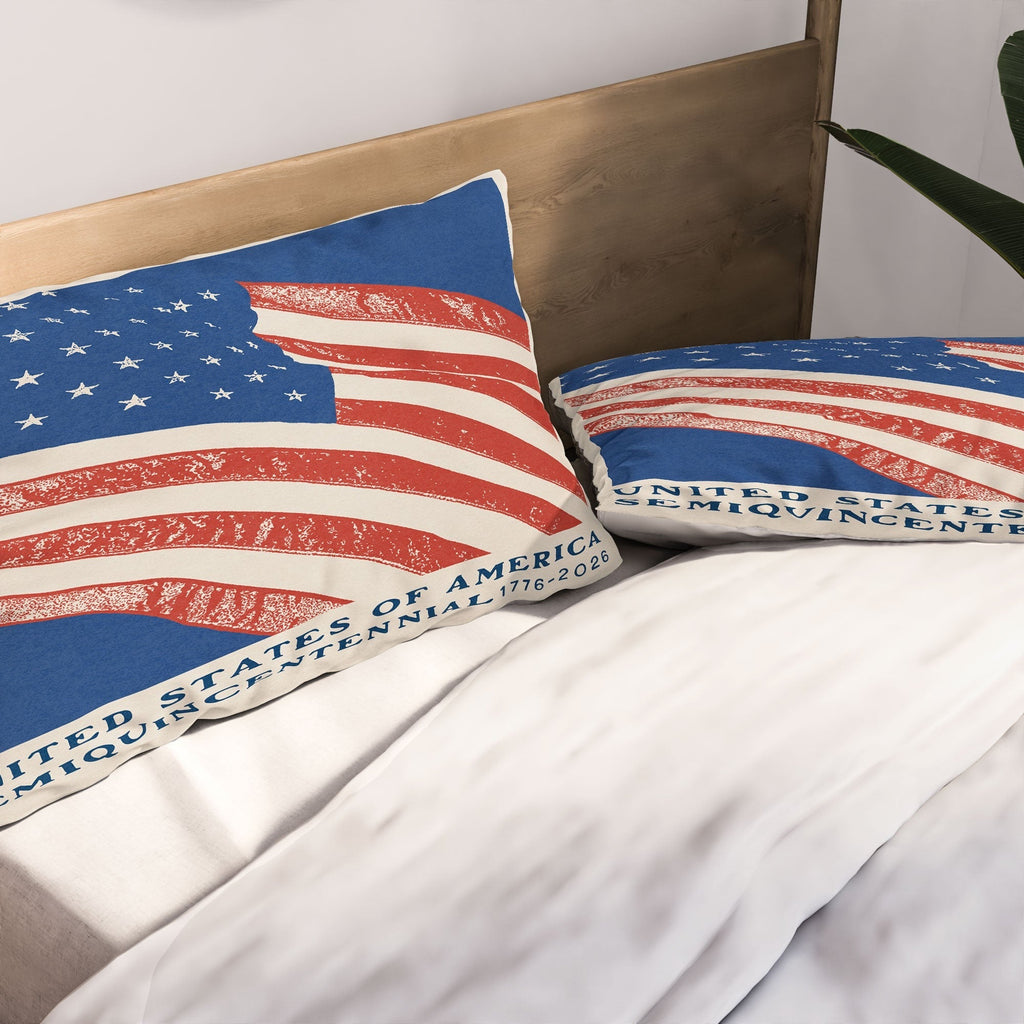 DENY Designs Stars n Stripes Semiquincentennial Pillow Shams