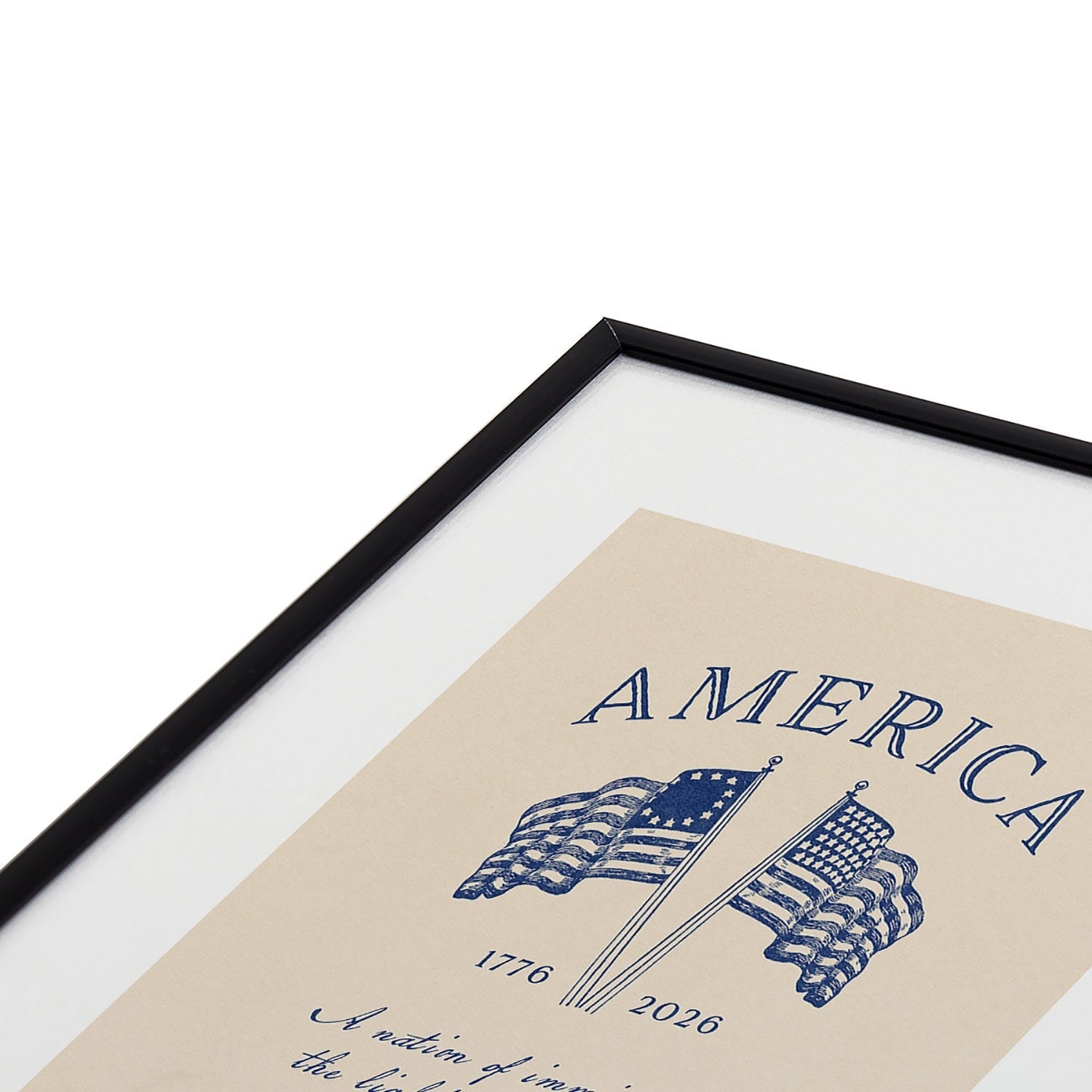DENY Designs America250 Metal Framed Art Print
