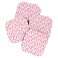 Love_Ryming Stars and Boots Coaster Set
