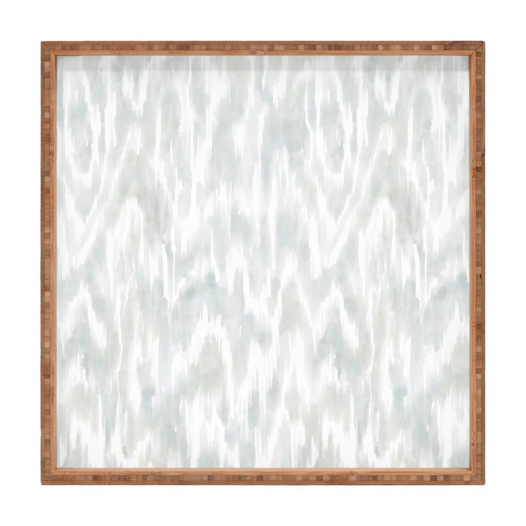 Jacqueline Maldonado Watercolor Wood Grain Square Tray