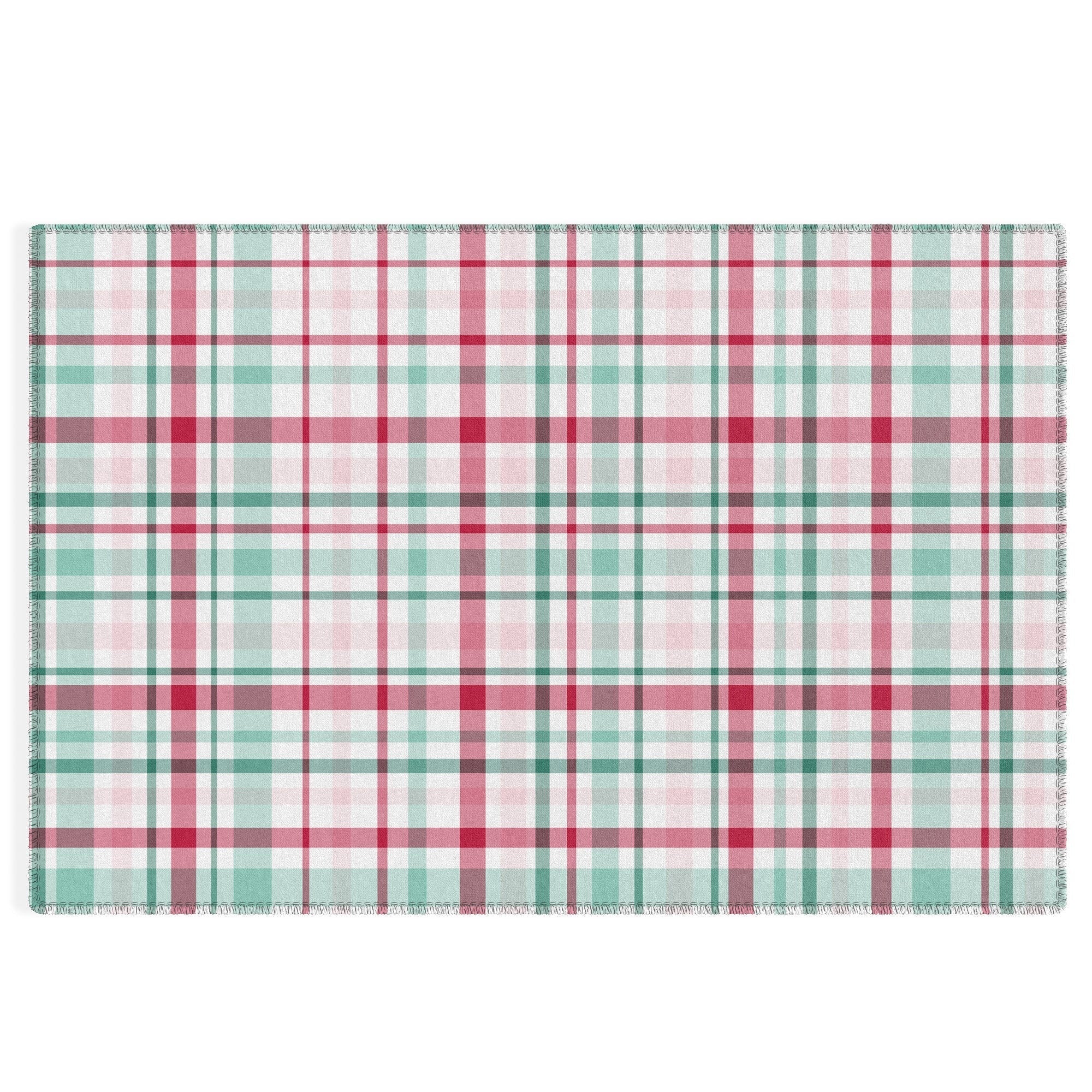 Lisa Argyropoulos Merry Vintage Plaid Outdoor Rug