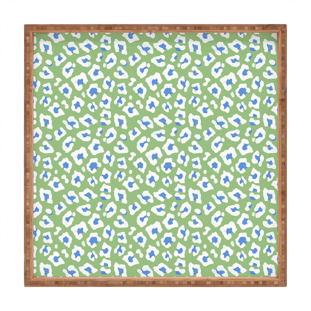 Avenie BR Cheetah Print Square Tray