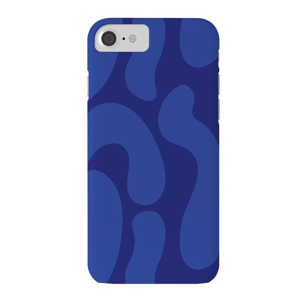 Camilla Foss Blue Pebble Phone Case
