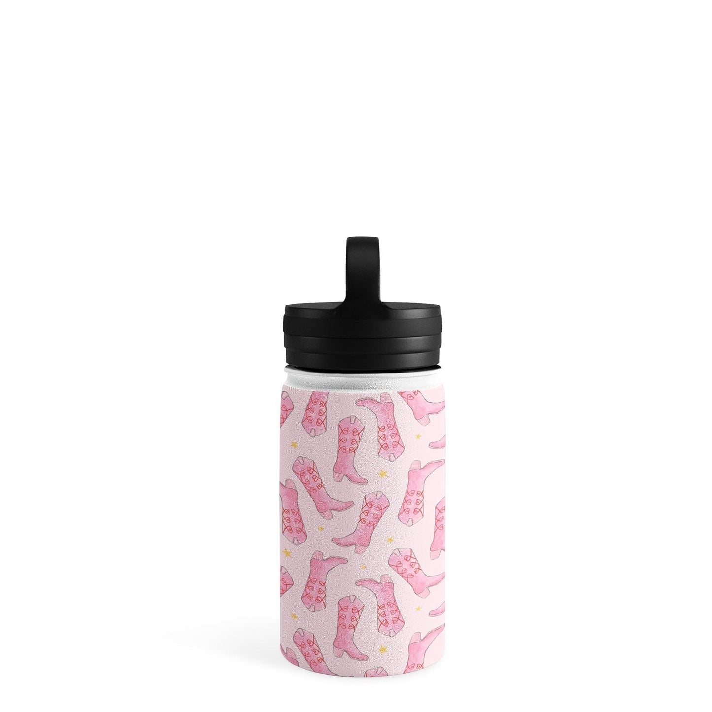 Love_Ryming Stars and Boots Water Bottle