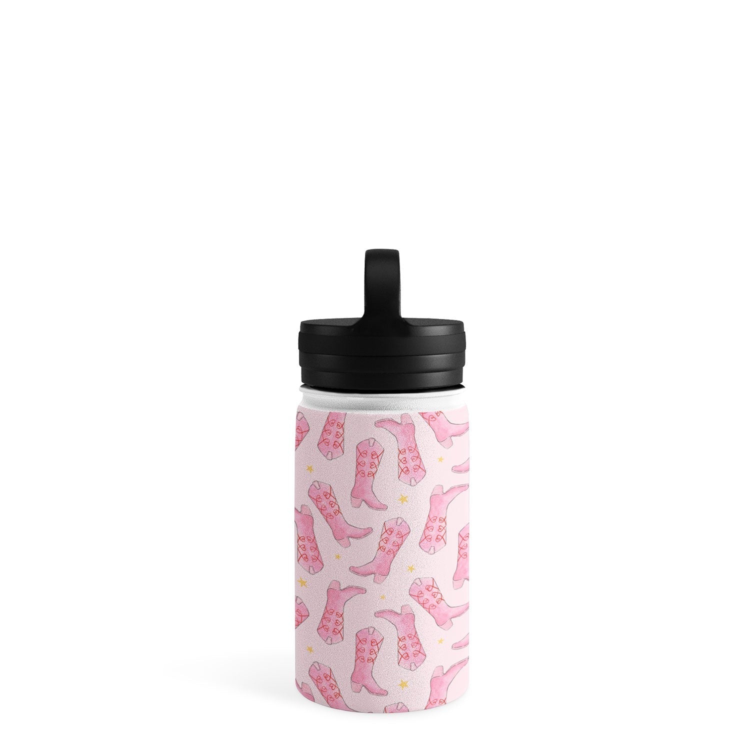 Love_Ryming Stars and Boots Water Bottle