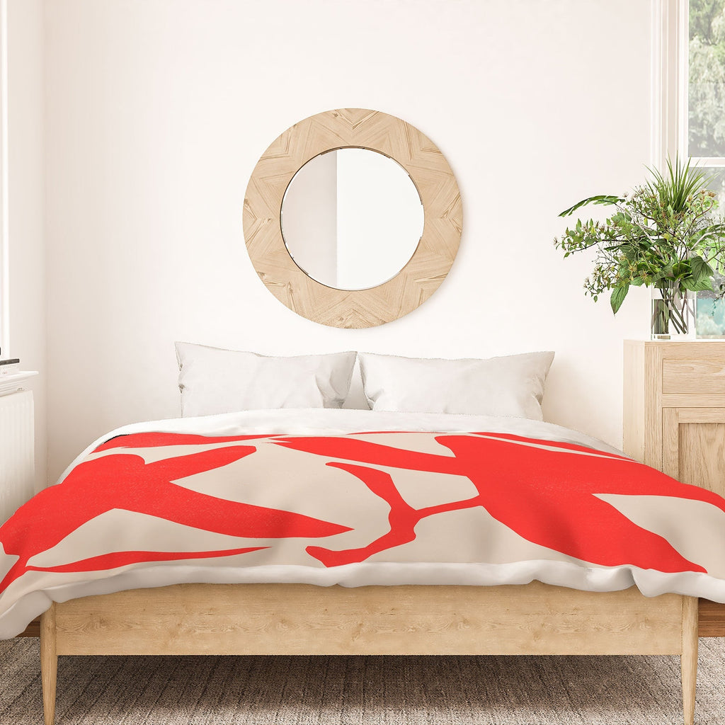 Garima Dhawan magnolia 12 Duvet Cover