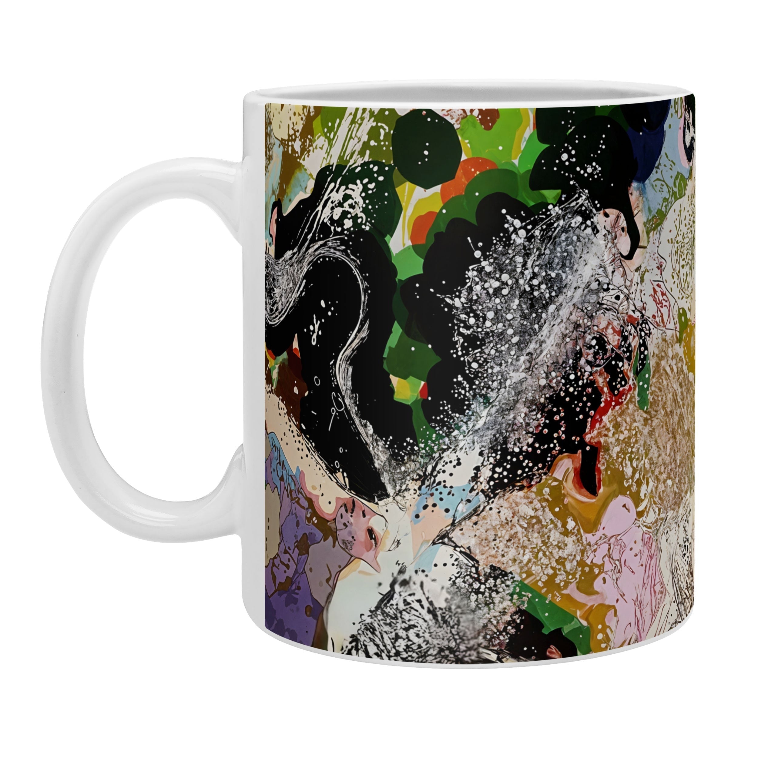 83 Oranges Echoes Beneath the Surface Coffee Mug