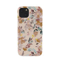 Ninola Design Botanic Retreat Floral Oleander Whimsical Soft Pink Phone Case