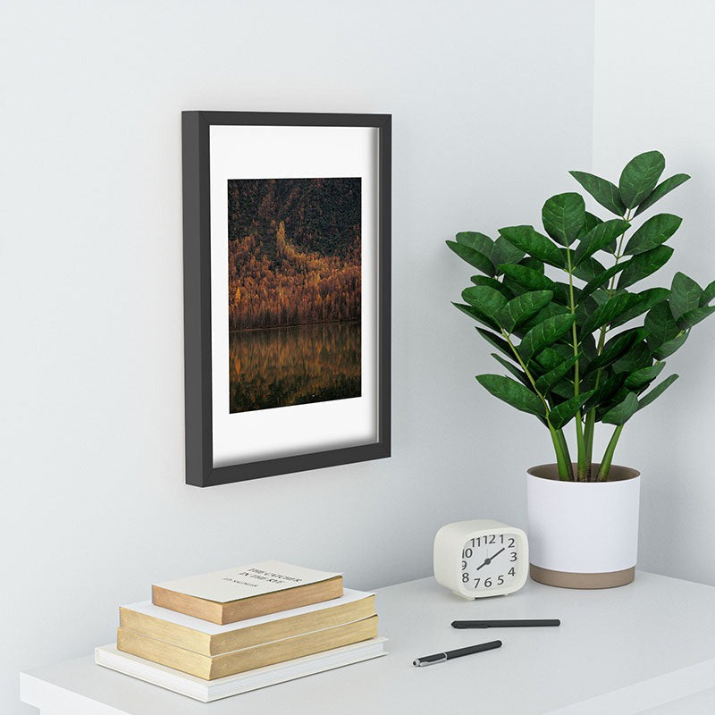 Hannah Kemp Fall Lake Recessed Framing Rectangle