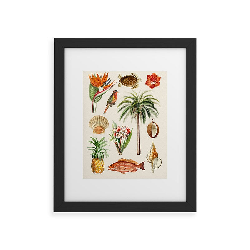 Gal Design Hawaii Collection Framed Art Print