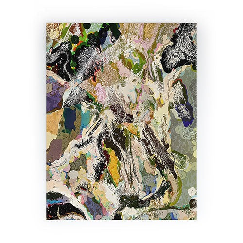 83 Oranges Echoes Beneath the Surface Mini Art Print