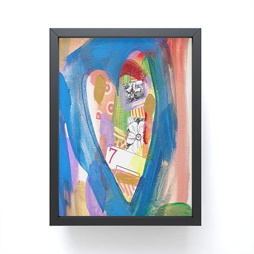 Natalie Baca Lucky in Love Framed Mini Art Print