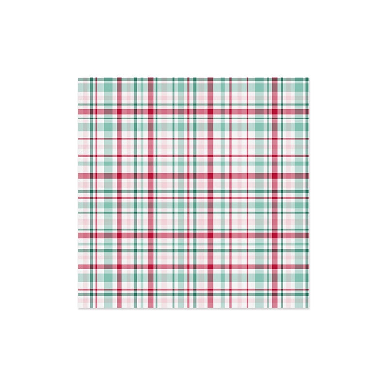 Lisa Argyropoulos Merry Vintage Plaid Art Print
