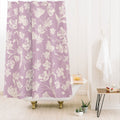 Gabriela Fuente Martine Lilac Shower Curtain