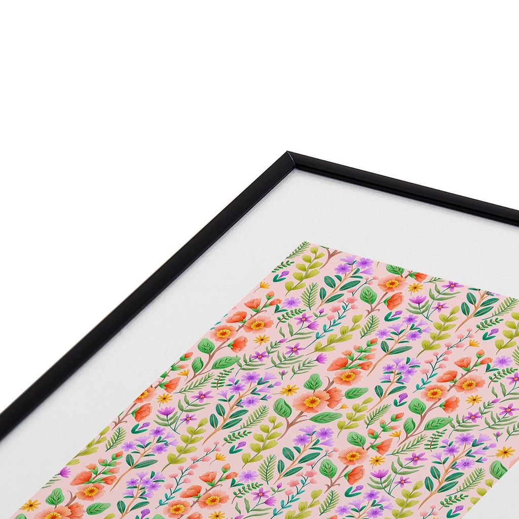 Pimlada Phuapradit Ditsy Spring Floral Metal Framed Art Print