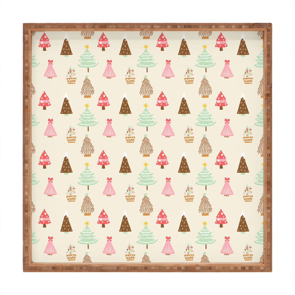 Design by Spark Christmas Tree Delight Square Tray