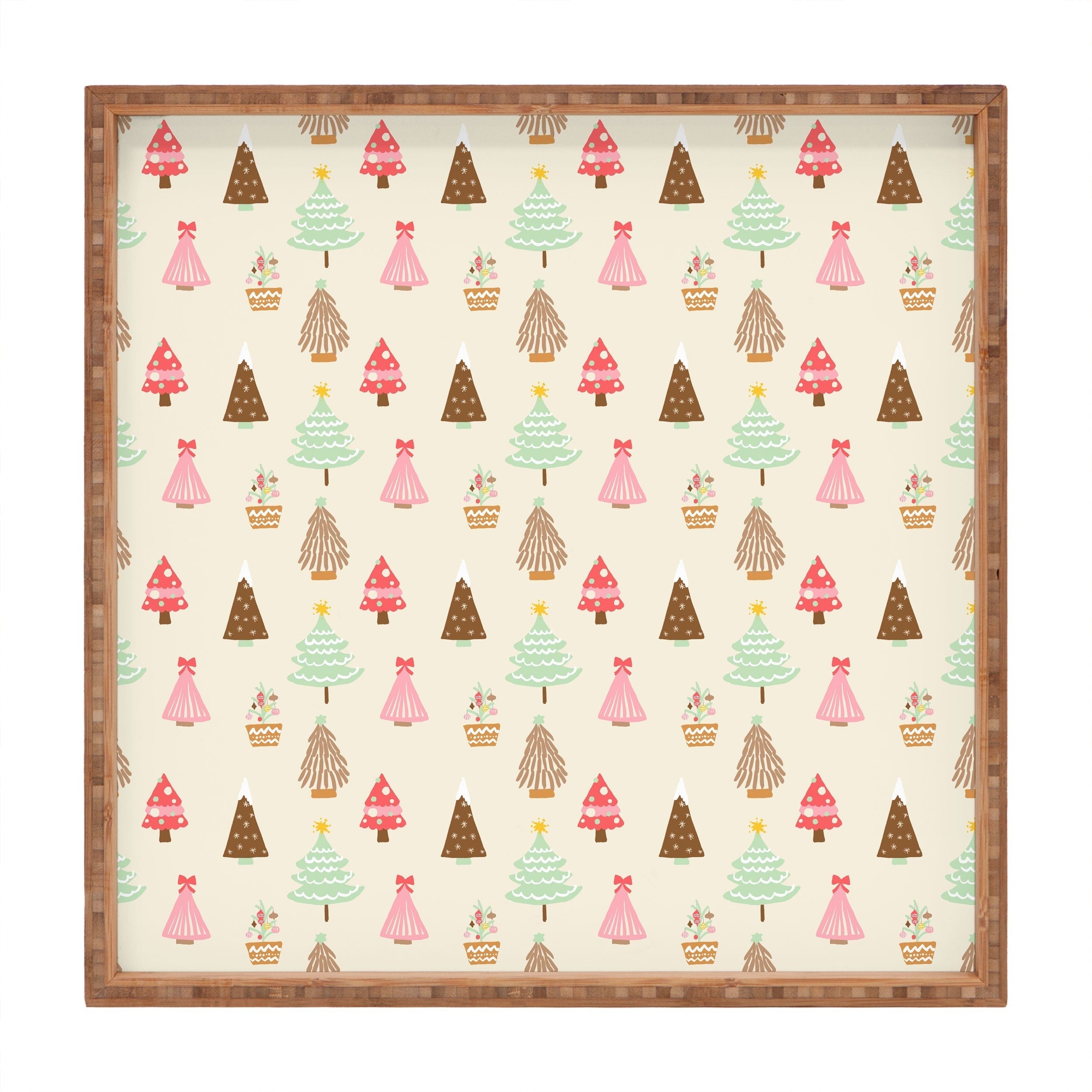Design by Spark Christmas Tree Delight Square Tray
