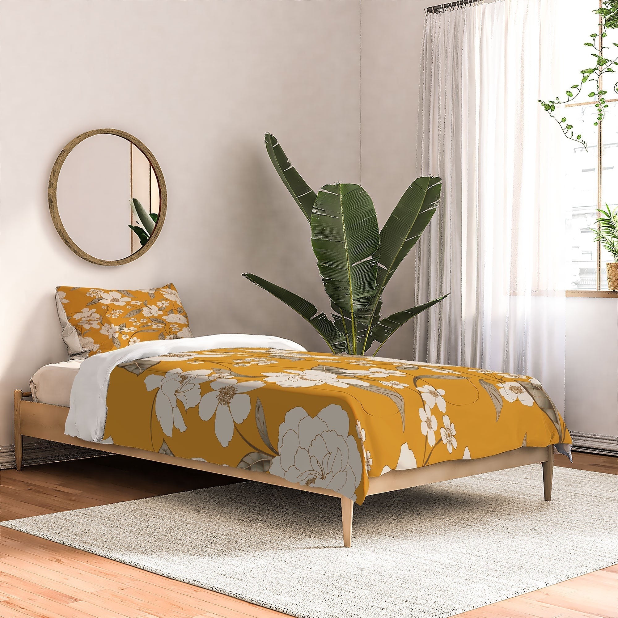 Gabriela Fuente Roberta Sunflower Comforter