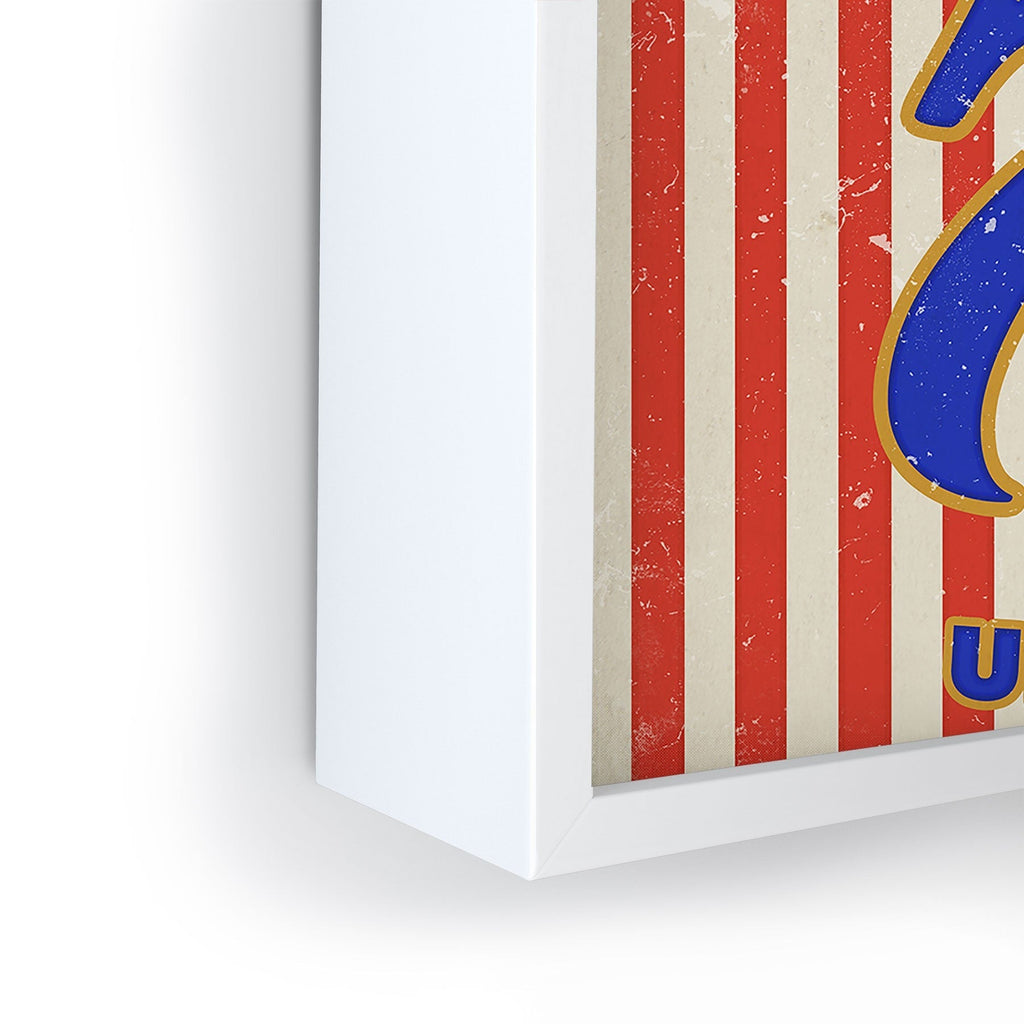 DENY Designs 1776 Stars Framed Mini Art Print