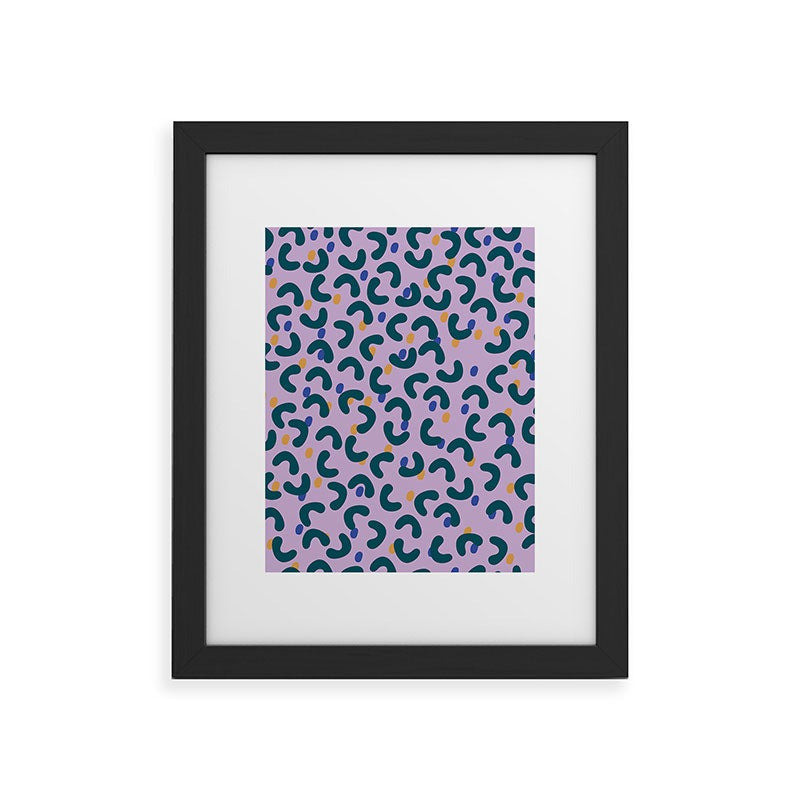 Camilla Foss Pebbles Mix Framed Art Print
