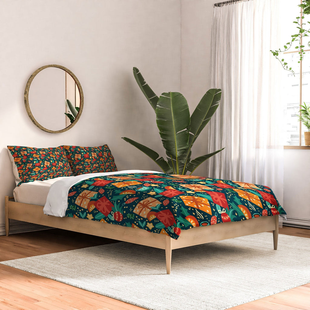 Valeria Frustaci Christmas pattern Comforter