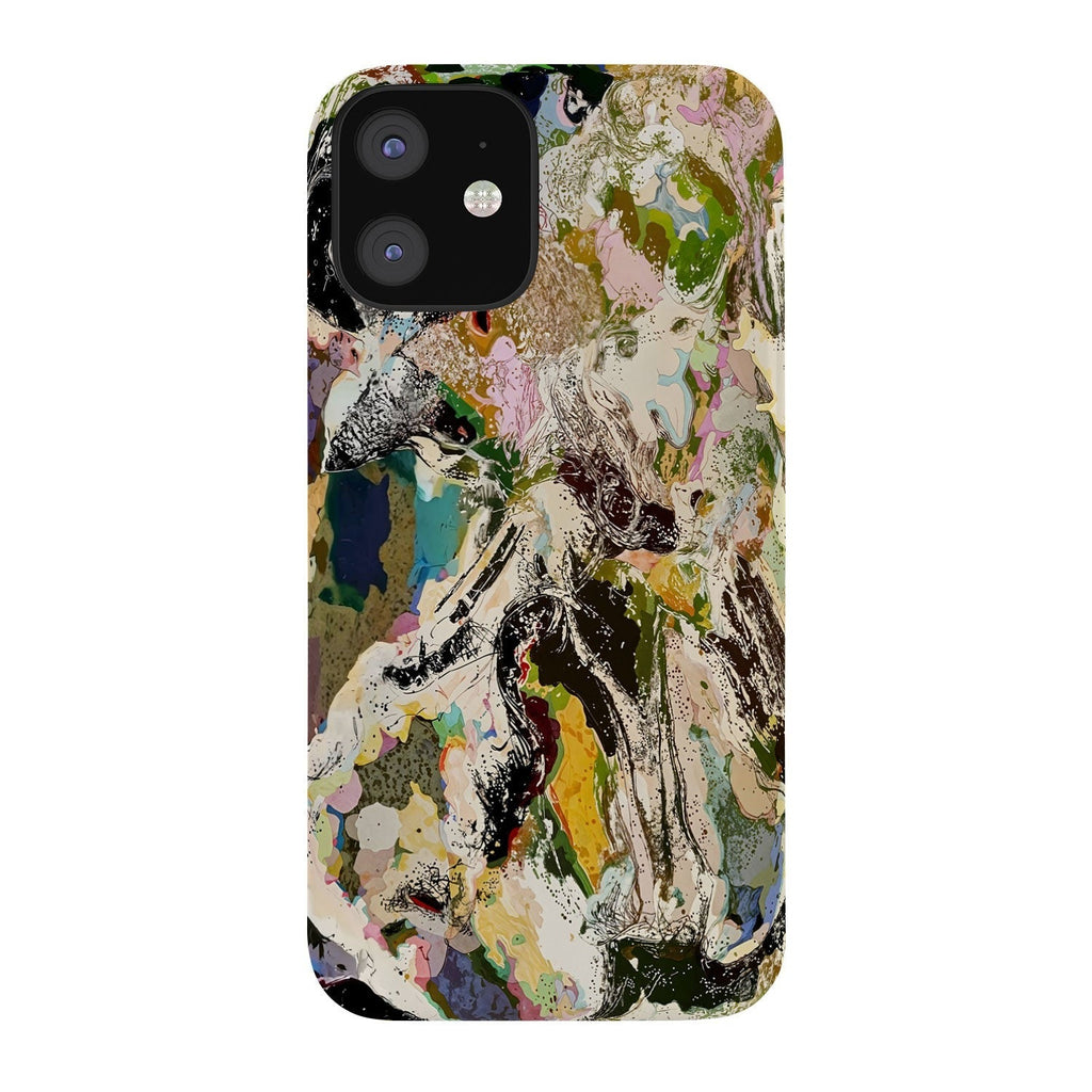 83 Oranges Echoes Beneath the Surface Phone Case