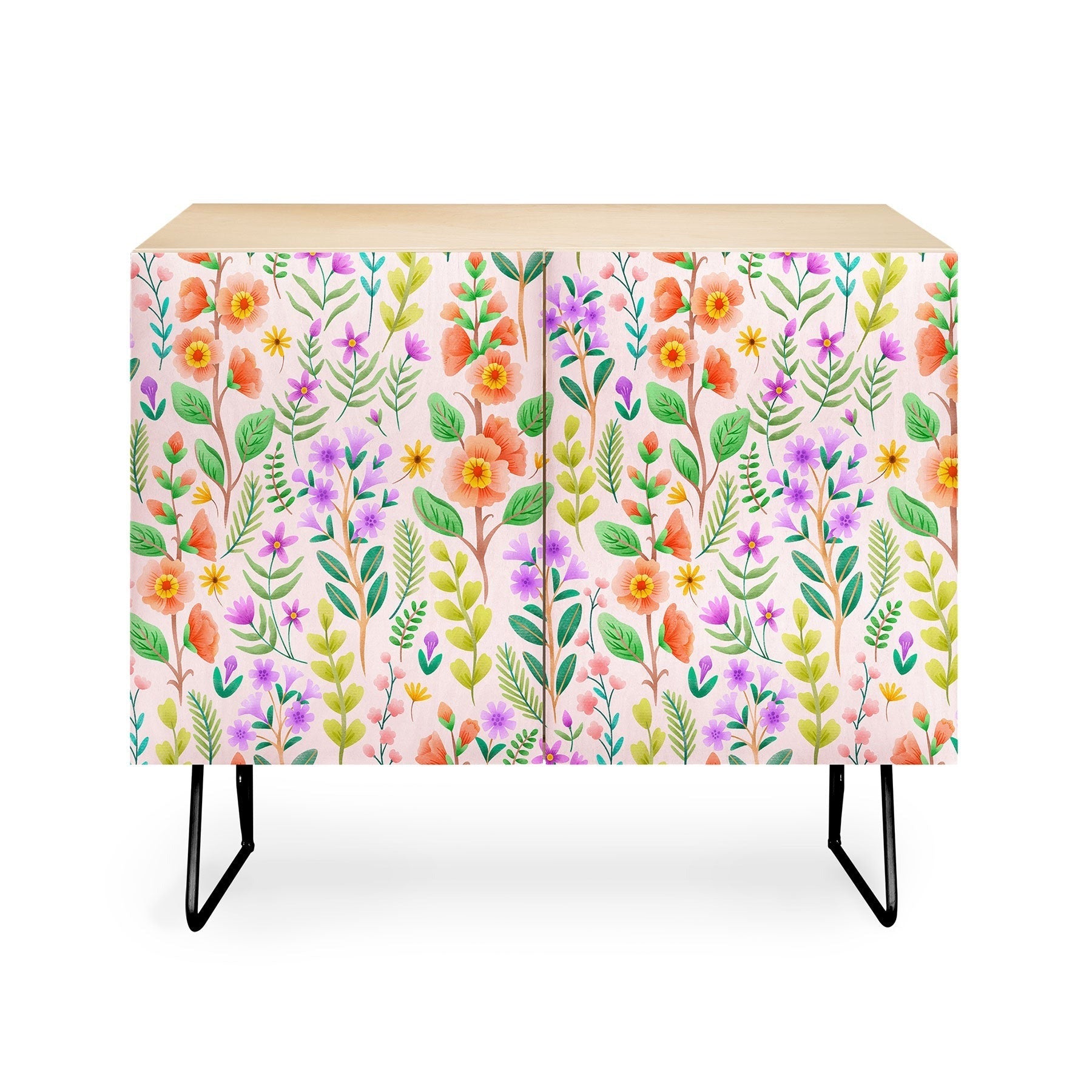 Pimlada Phuapradit Ditsy Spring Floral Credenza