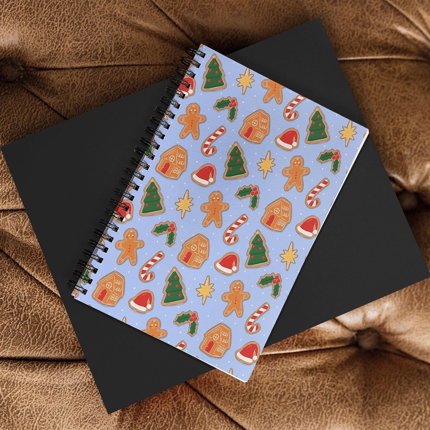 Love_Ryming Christmas Cookies Spiral Notebook