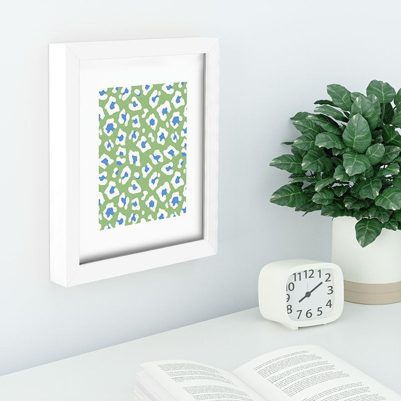 Avenie BR Cheetah Print Recessed Framing Rectangle